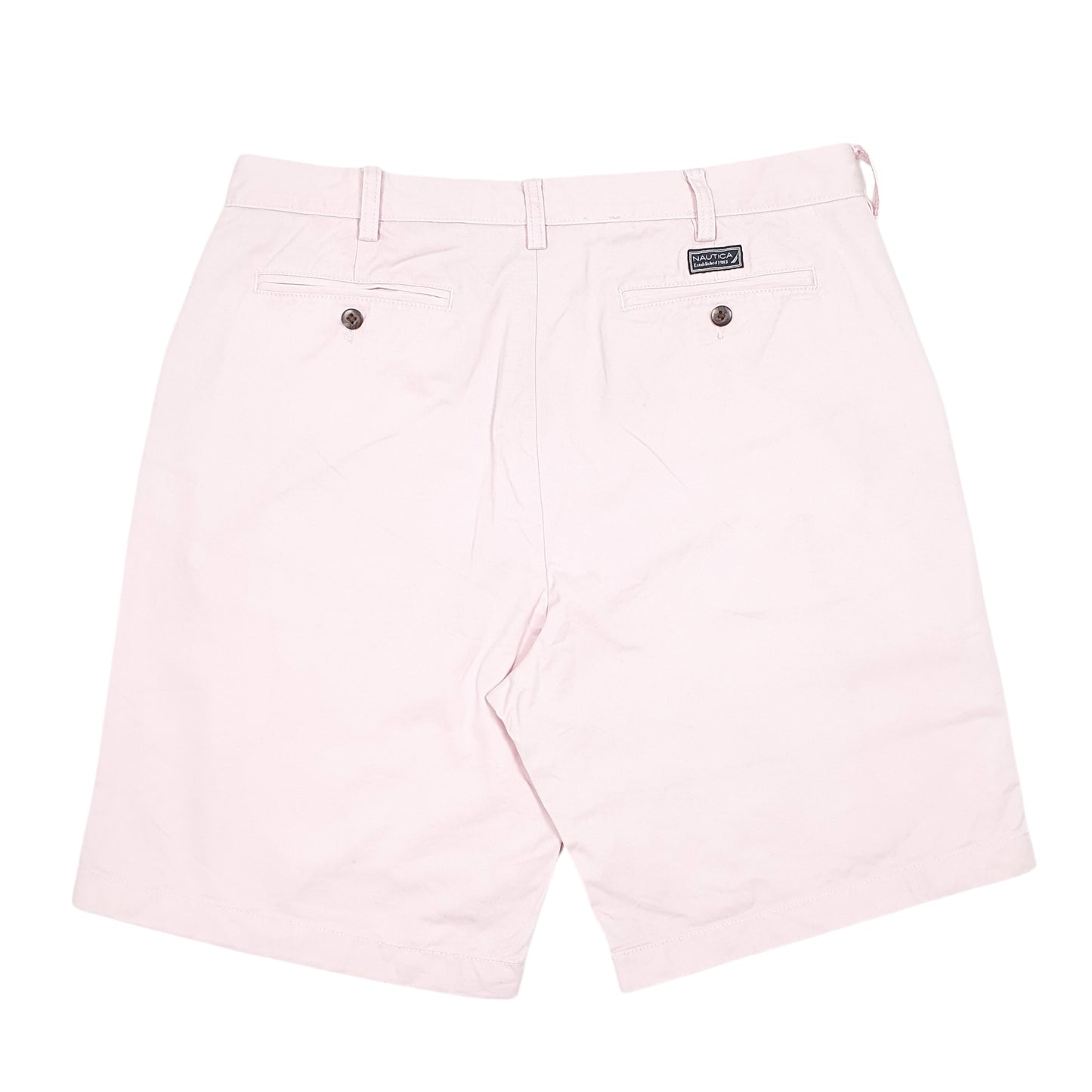 Mens Pink Nautica  Chino Shorts