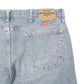 Mens Blue Wrangler Denim Jeans Jorts Regular Denim Shorts