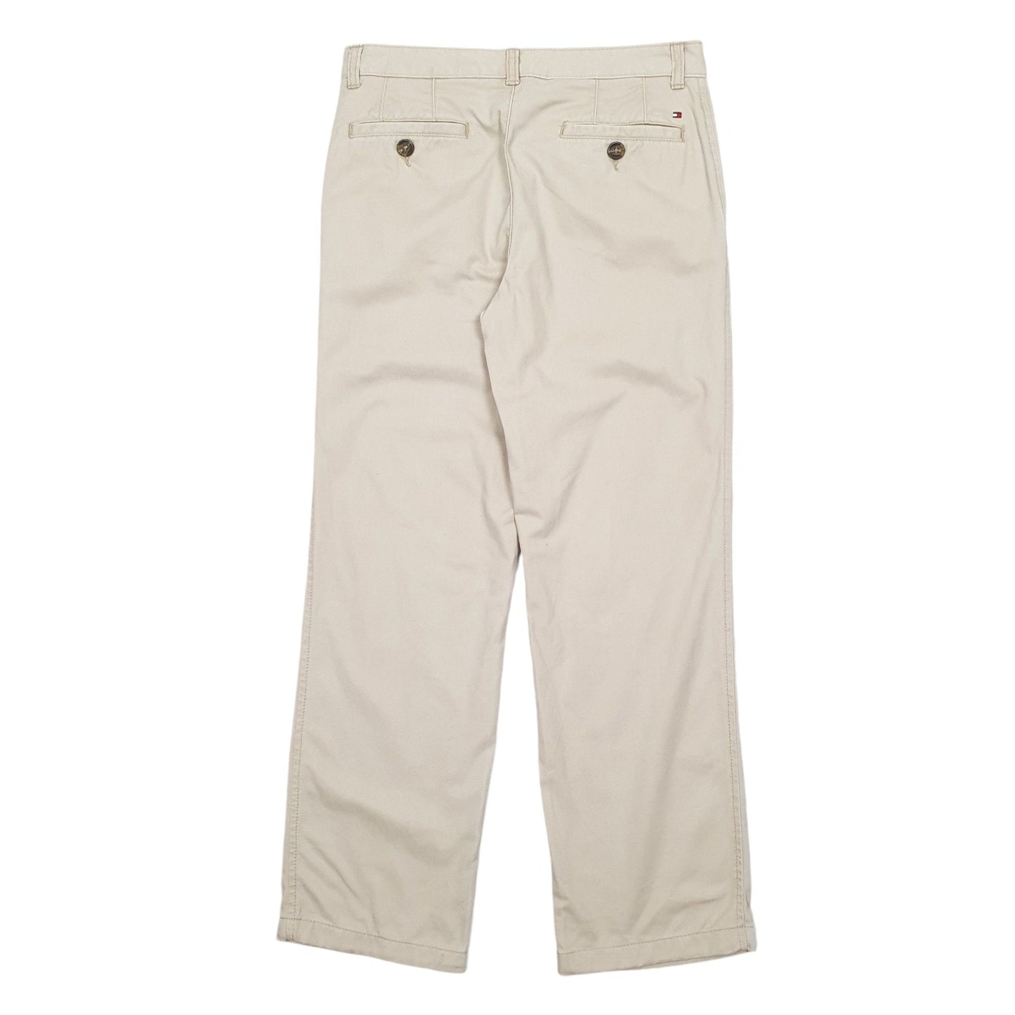 Womens Cream Tommy Hilfiger  Chino Trousers