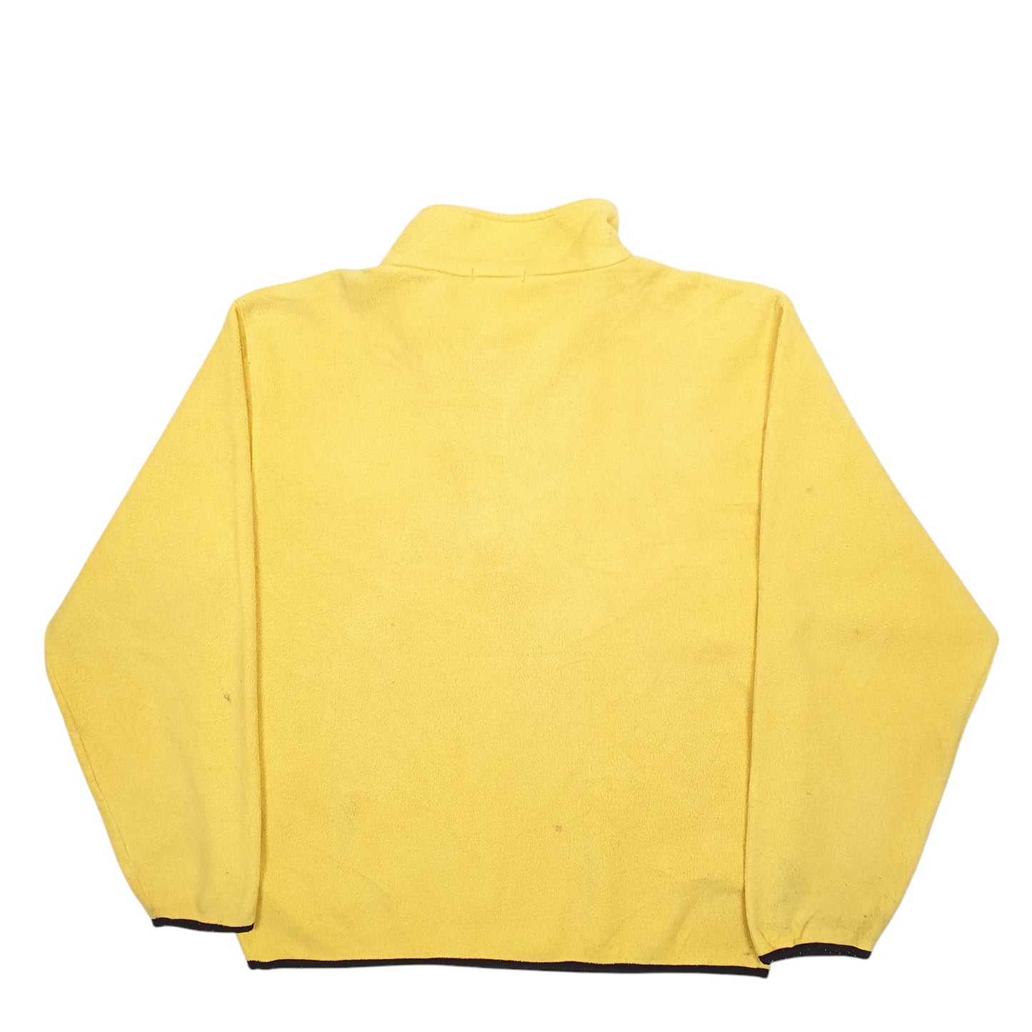 Mens Yellow Nautica  Quarter Zip Jumper