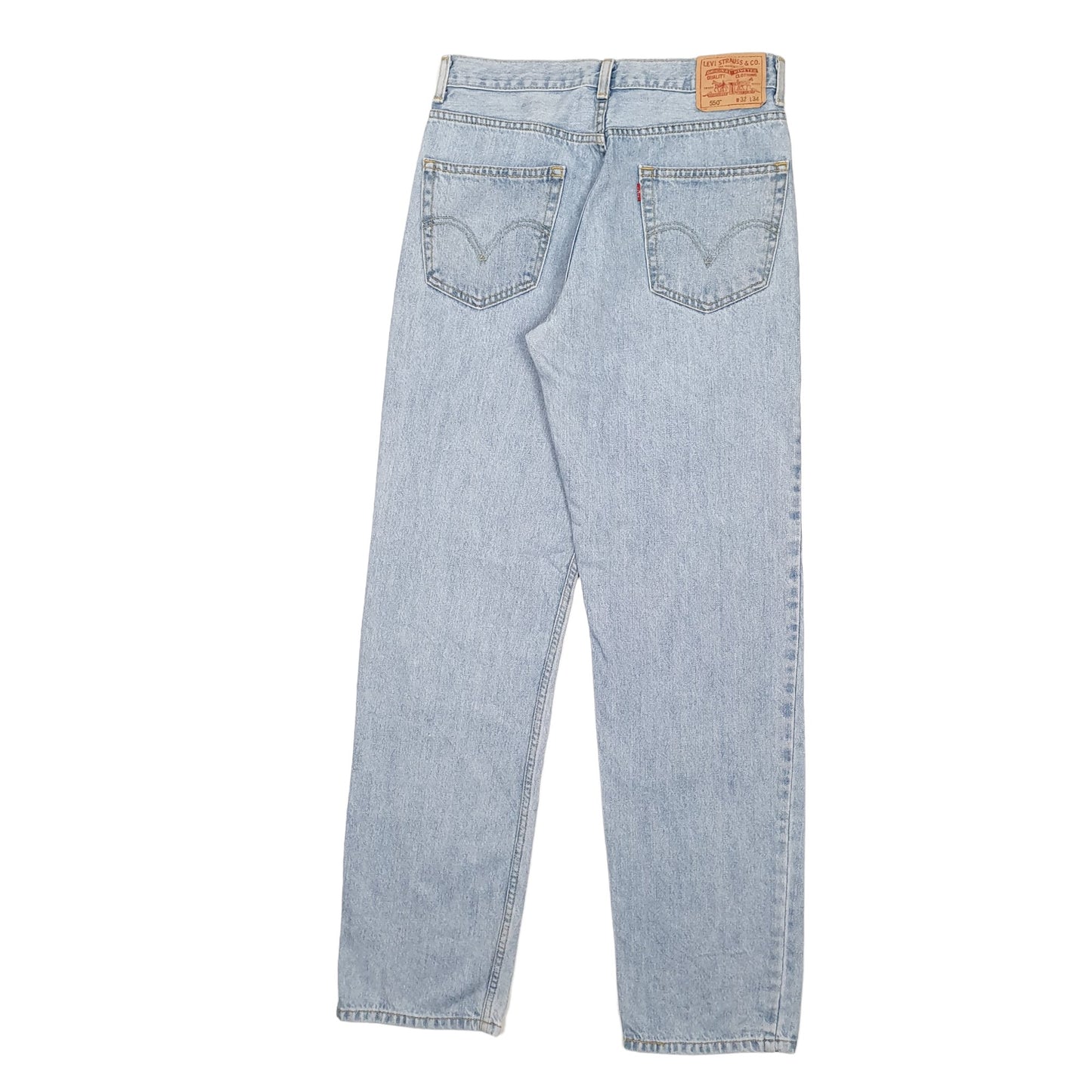 Mens Blue Levis  550 JeansW32 L34