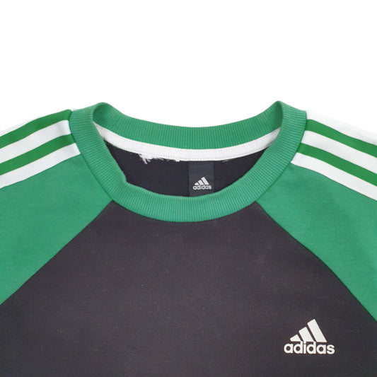Mens Black Adidas  Crewneck Jumper