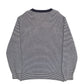 Mens White Nautica Knit Crewneck Jumper