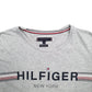 Womens Grey Tommy Hilfiger Spellout Short Sleeve T Shirt