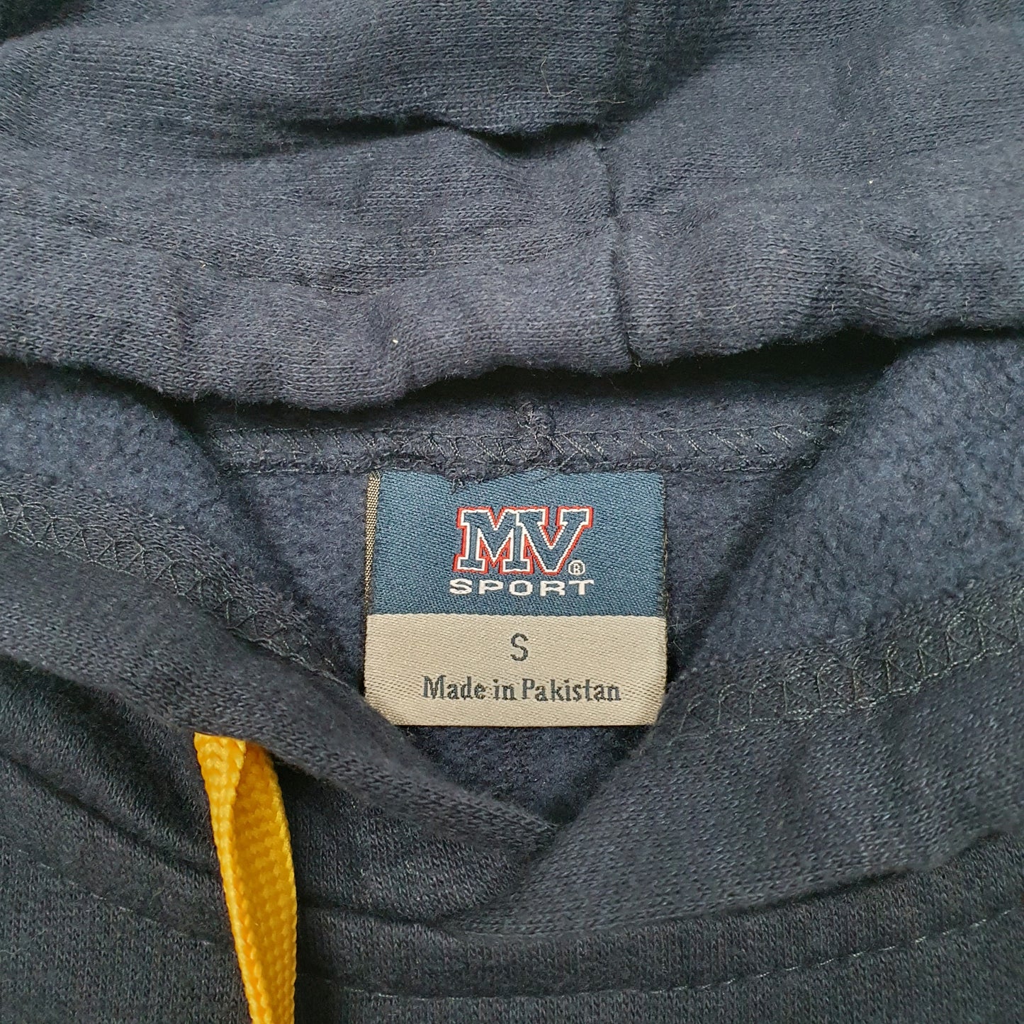 Mens Navy MV Sport UCSB Santa Barbara Spellout USA Hoodie Jumper