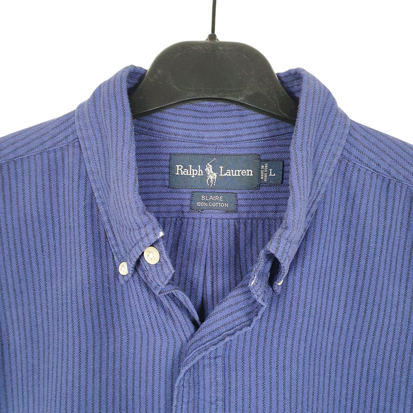 Mens Blue Ralph Lauren  Long Sleeve Shirt
