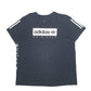 Mens Black Adidas  Short Sleeve T Shirt