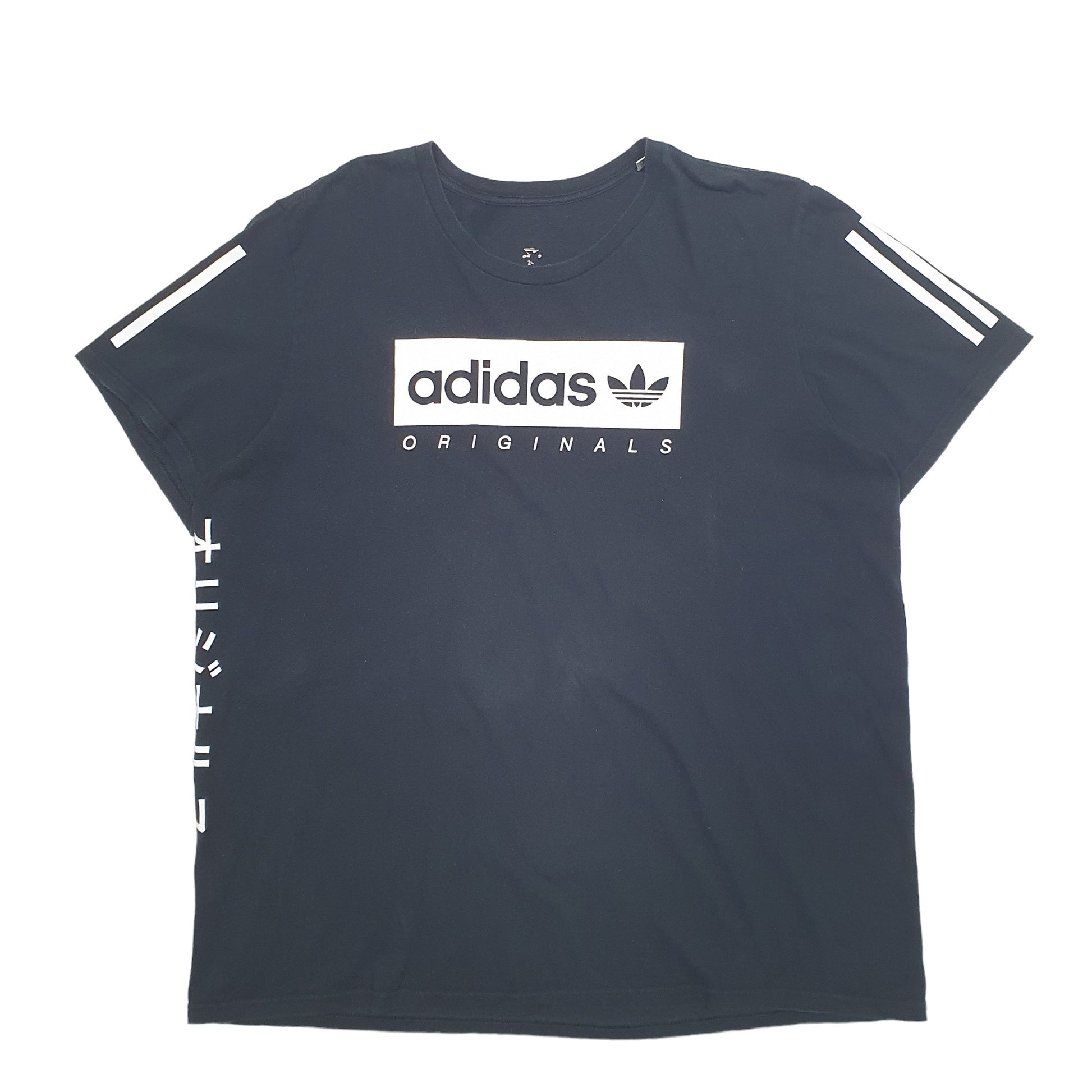 Mens Black Adidas  Short Sleeve T Shirt