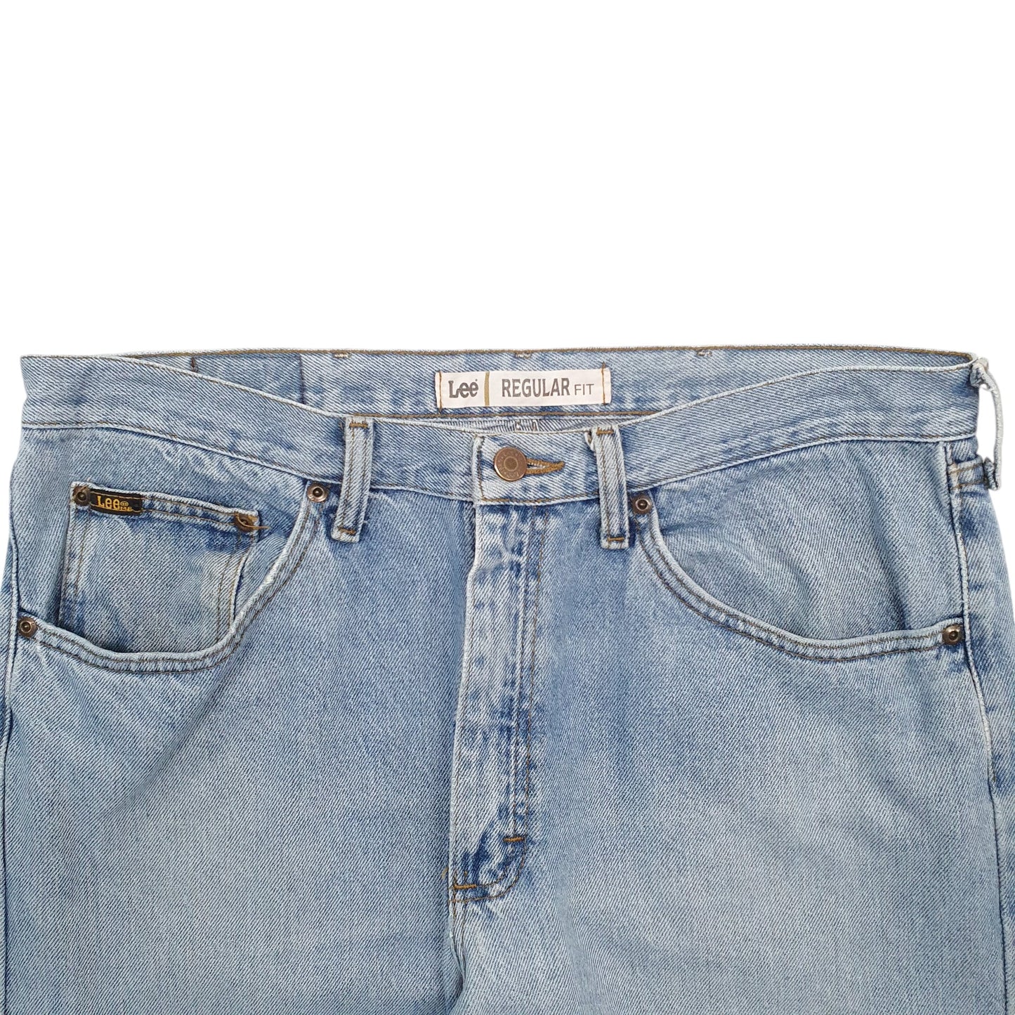 Mens Blue Lee  Regular JeansW36 L32