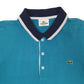 Mens Blue Lacoste Stretch fit Short Sleeve Polo Shirt