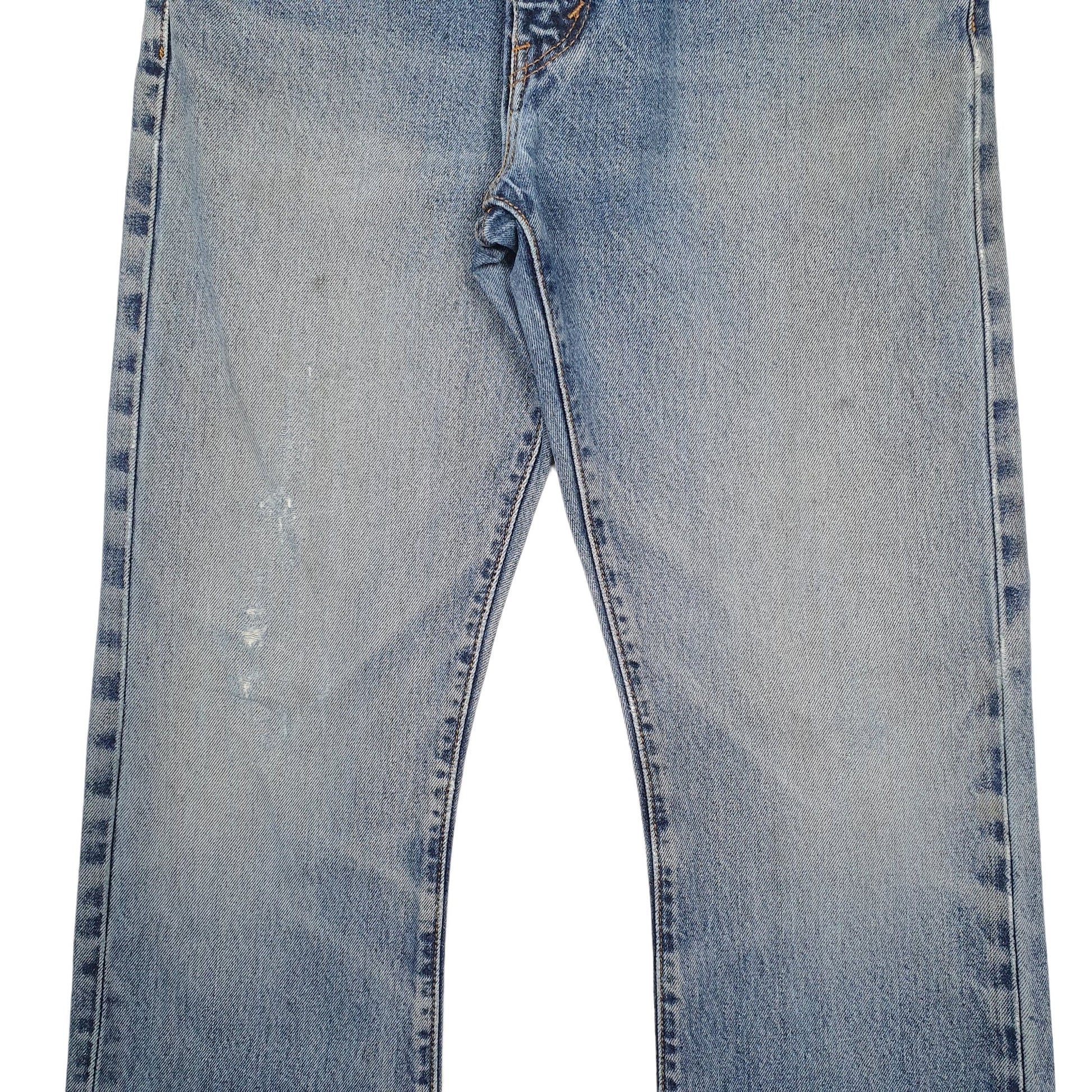 Mens Blue Levis  517 JeansW33 L34