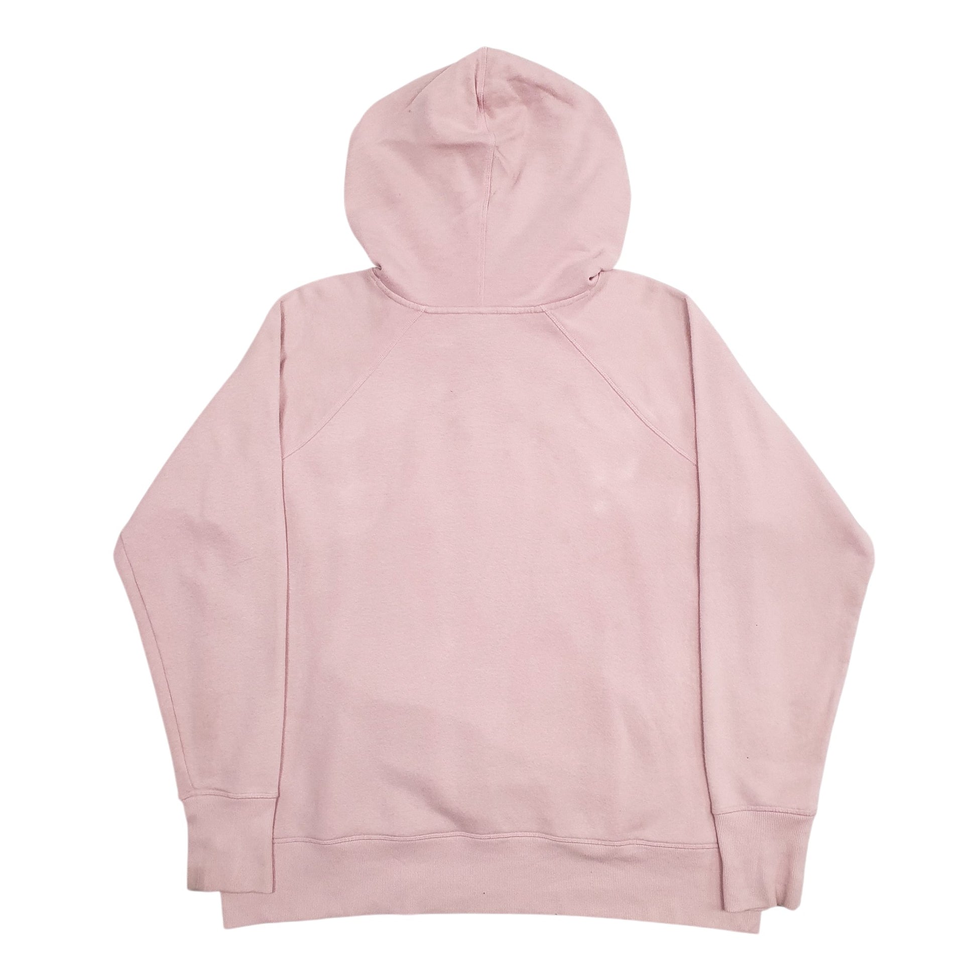 Womens Pink Reebok Spellout Hoodie Jumper