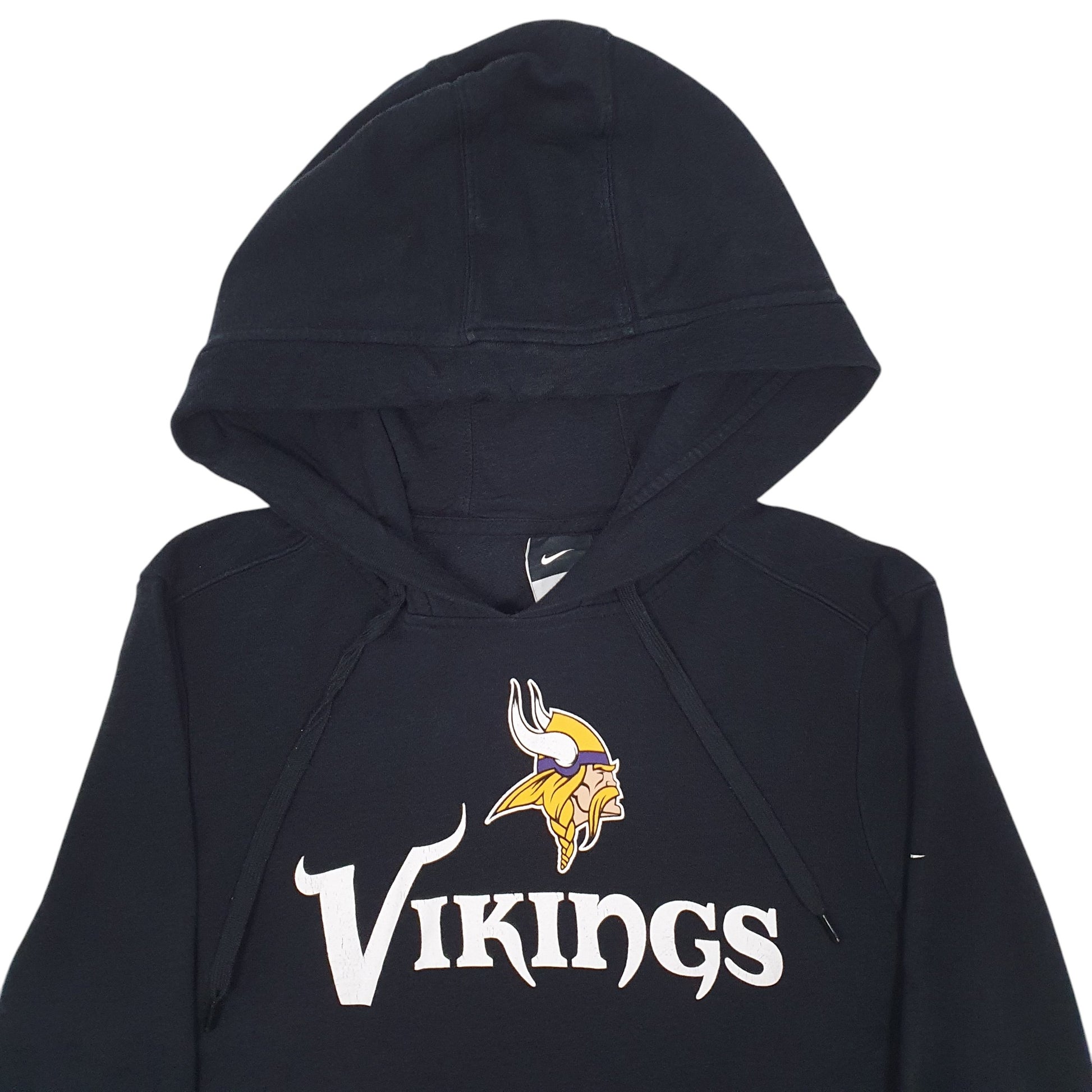 Womens Black Nike Vikings Hoodie Jumper