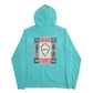 Mens Green The North Face Backprint Hoodie Jumper