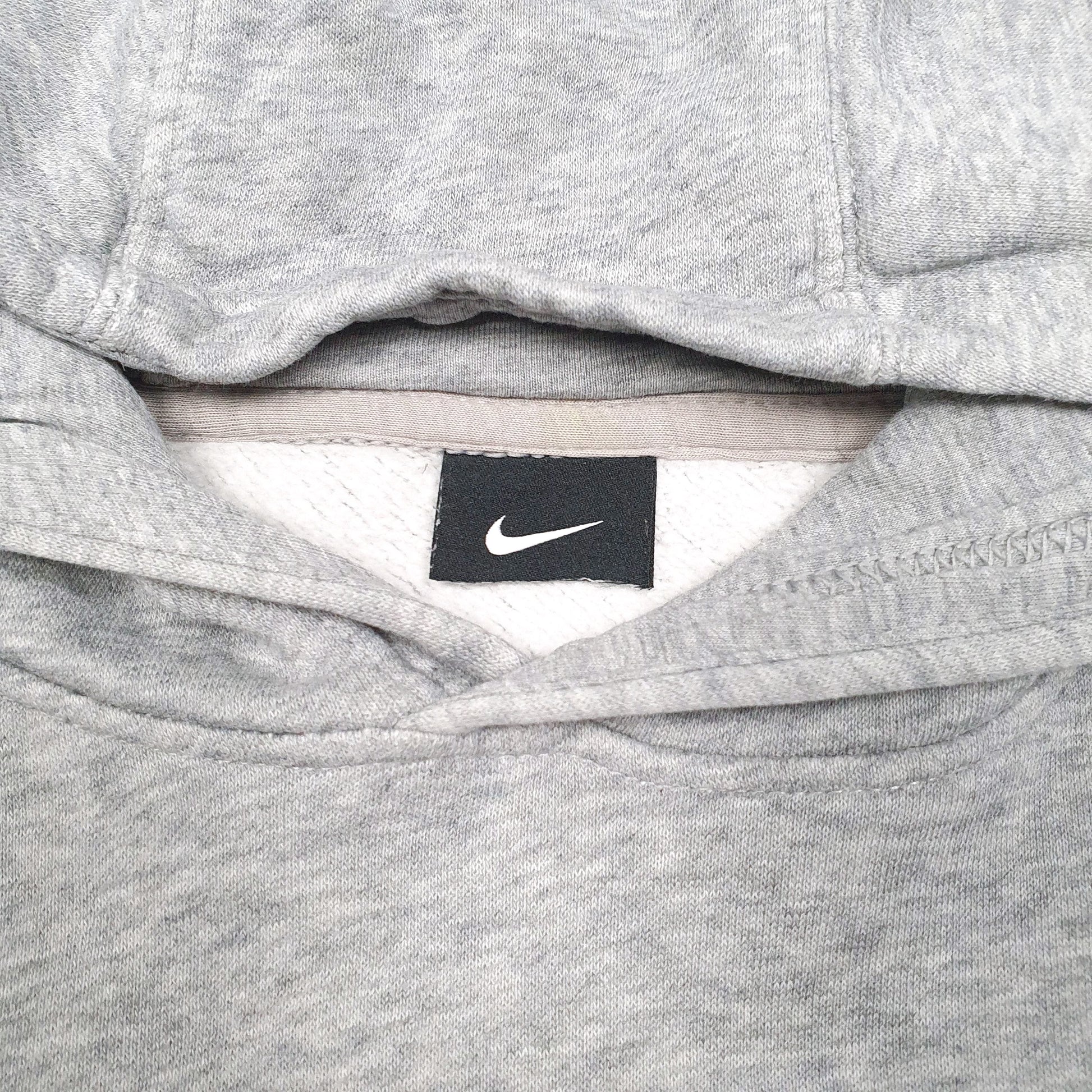 Womens Grey Nike Three Rivers Soccer Club Hoodie Jumper