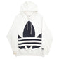 Mens White Adidas  Hoodie Jumper