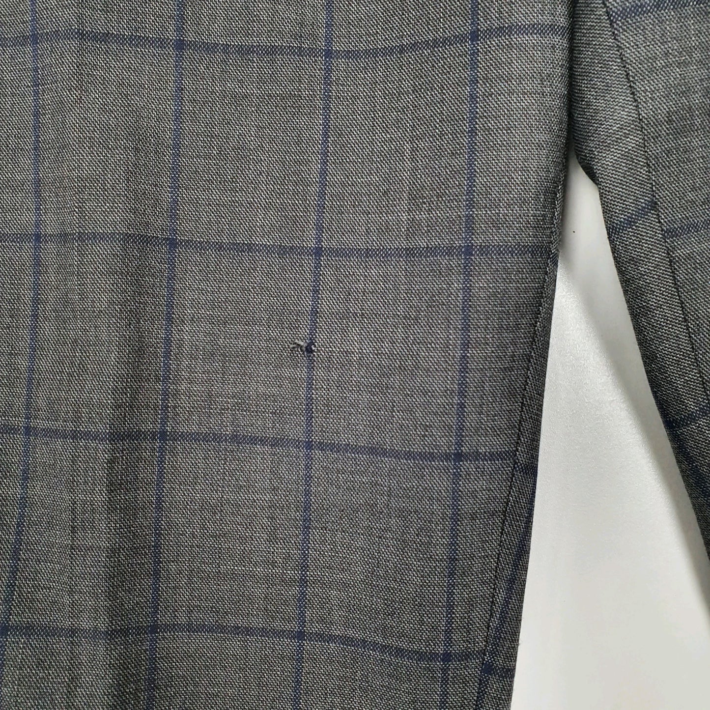 Mens Grey Moss Bros  Formal Trousers