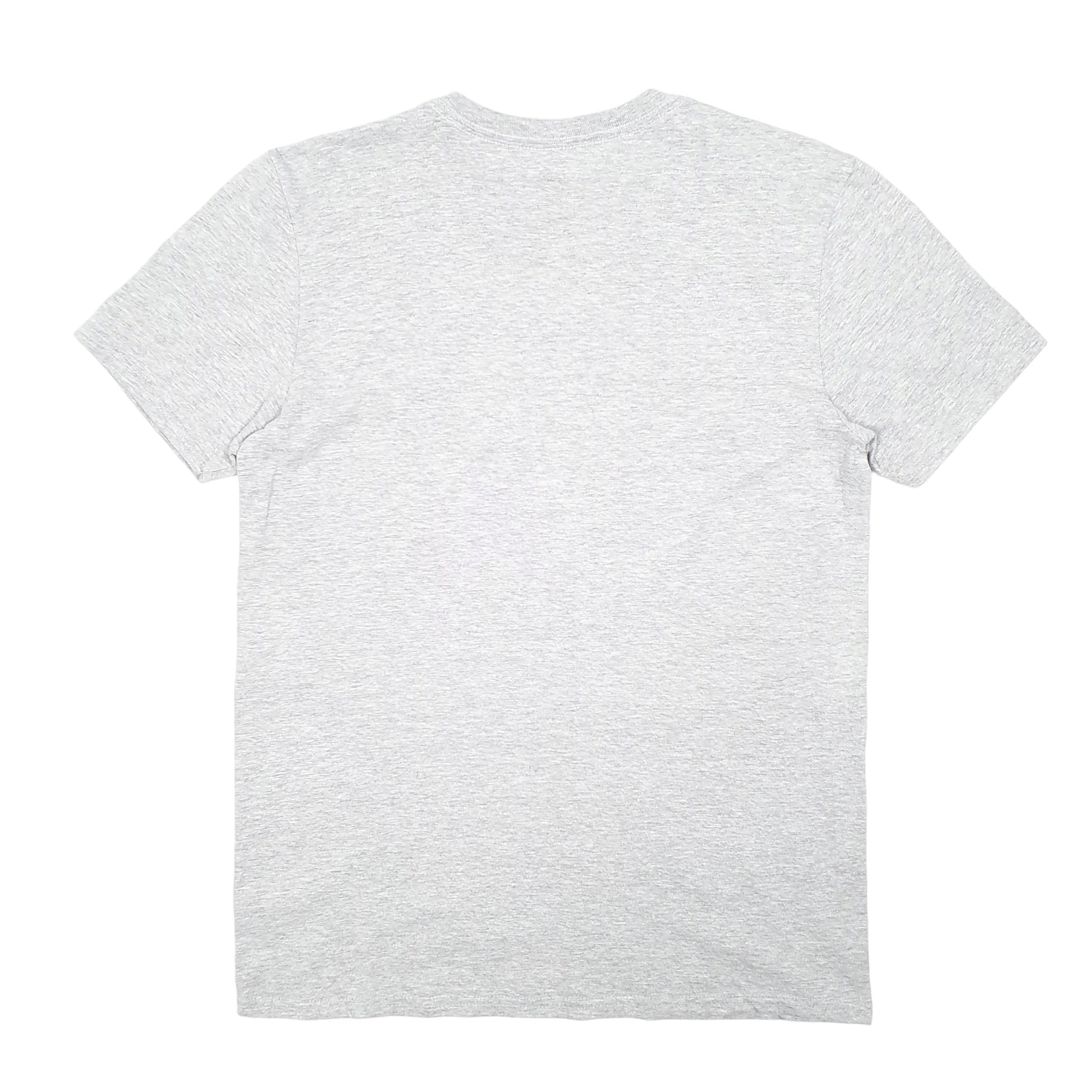 Mens Grey Adidas Spellout Short Sleeve T Shirt