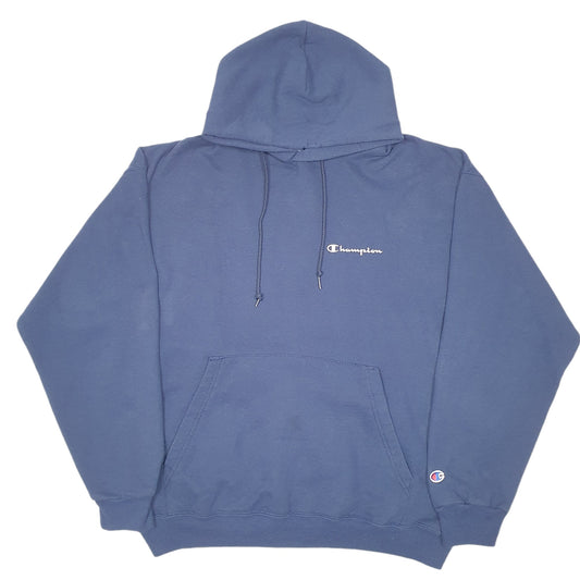 Mens Navy Champion  Hoodie Jumper