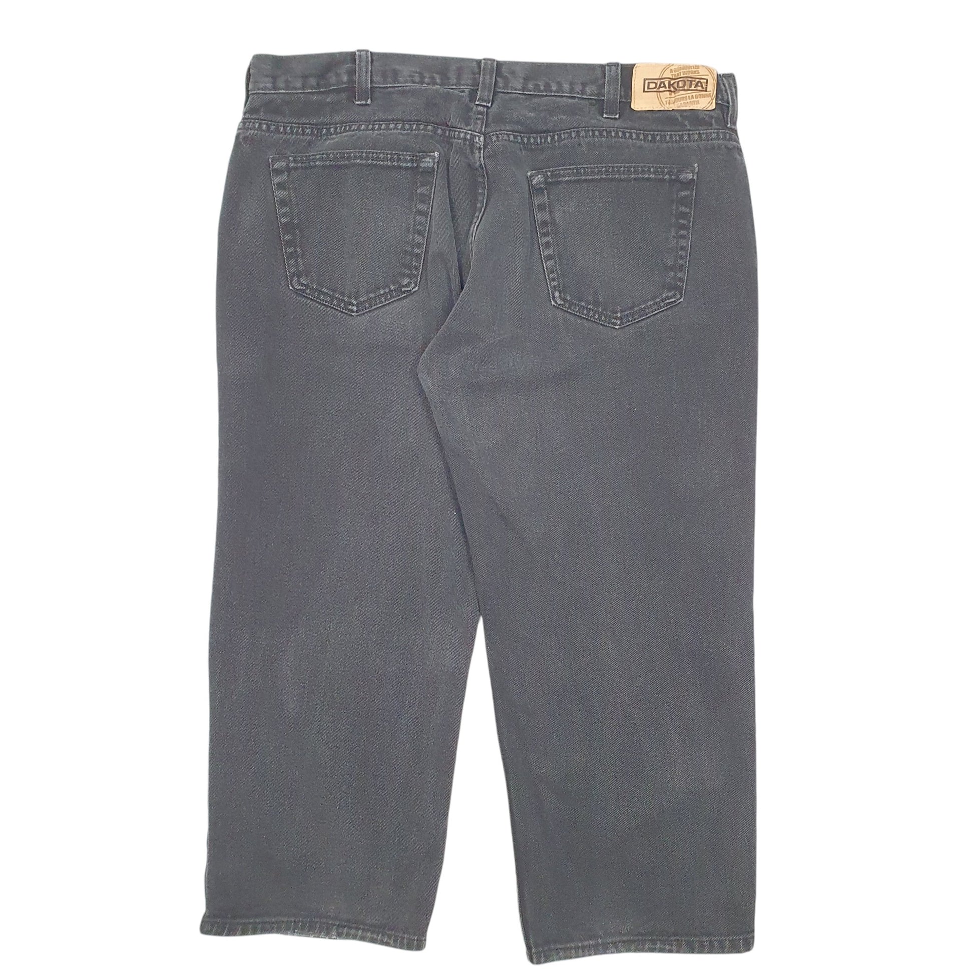 Mens Black Dakota  Casual JeansW42 L25