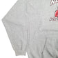 Mens Grey Port & Company Necedah Powerlifting Spellout Hoodie Jumper