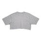Womens Grey Carhartt Croptop Short Sleeve T Shirt