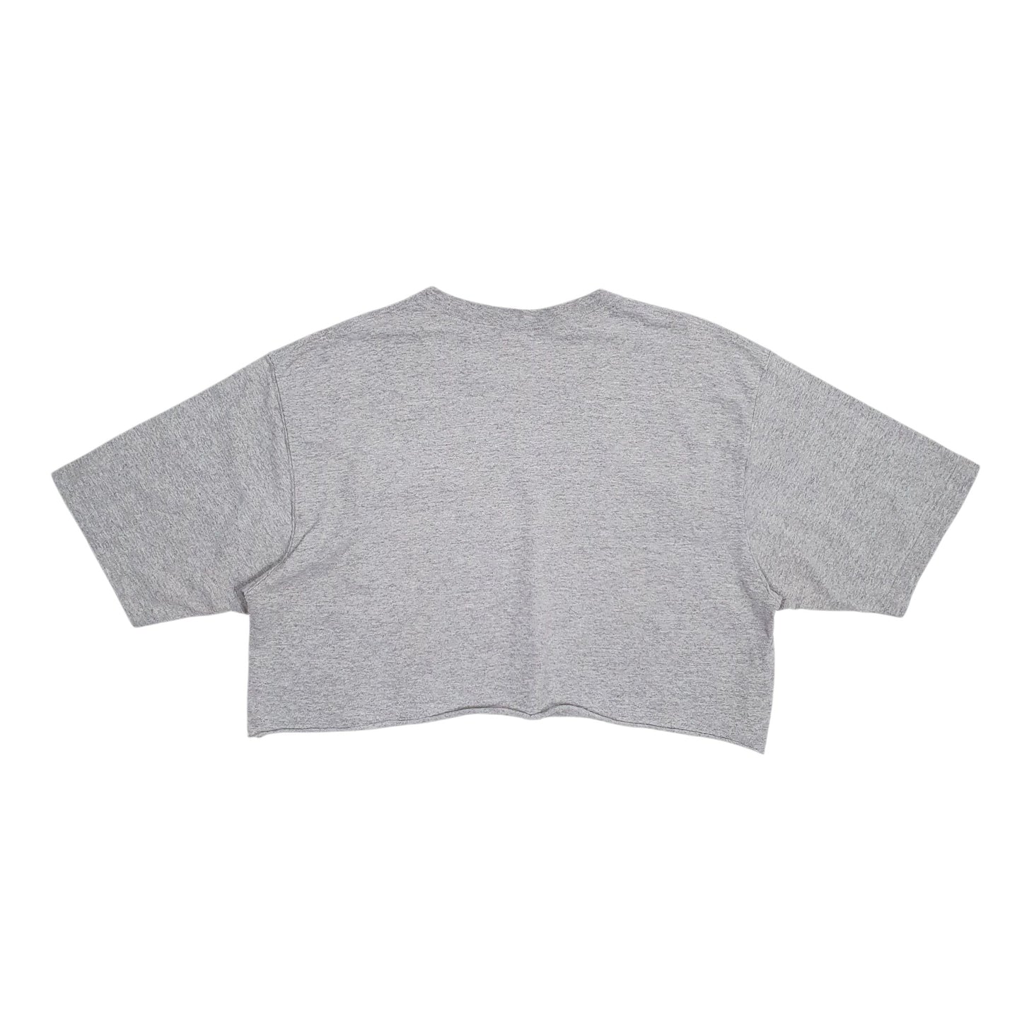 Womens Grey Carhartt Croptop Short Sleeve T Shirt