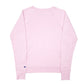 Womens Pink Champion Raglan Script Crewneck Jumper