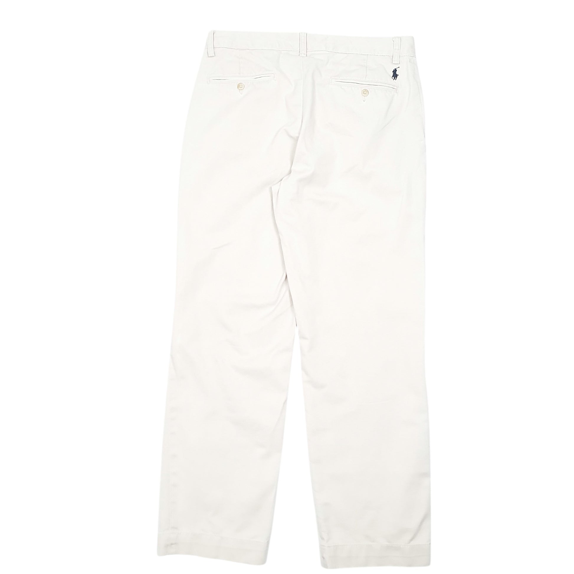 Mens Beige Polo Ralph Lauren Classic Chino Trousers