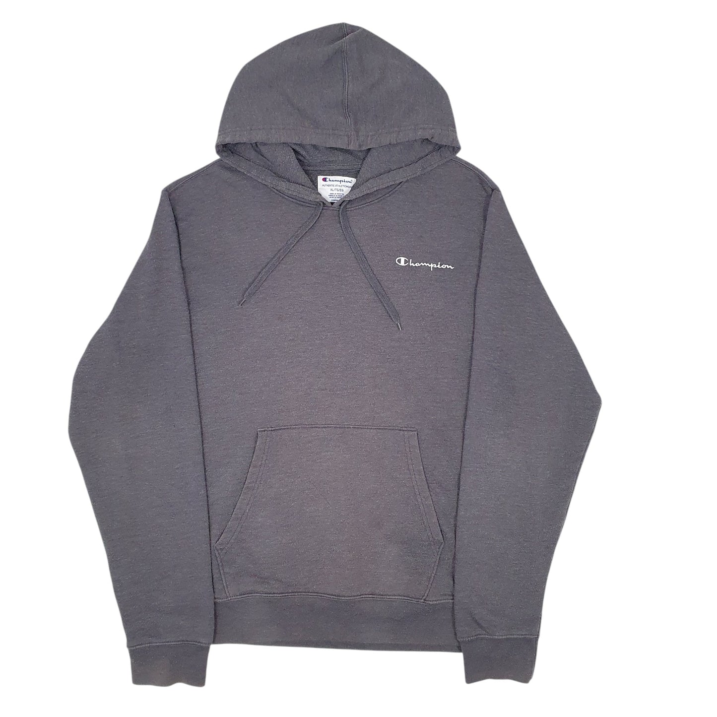 Mens Grey Champion  Hoodie Jumper