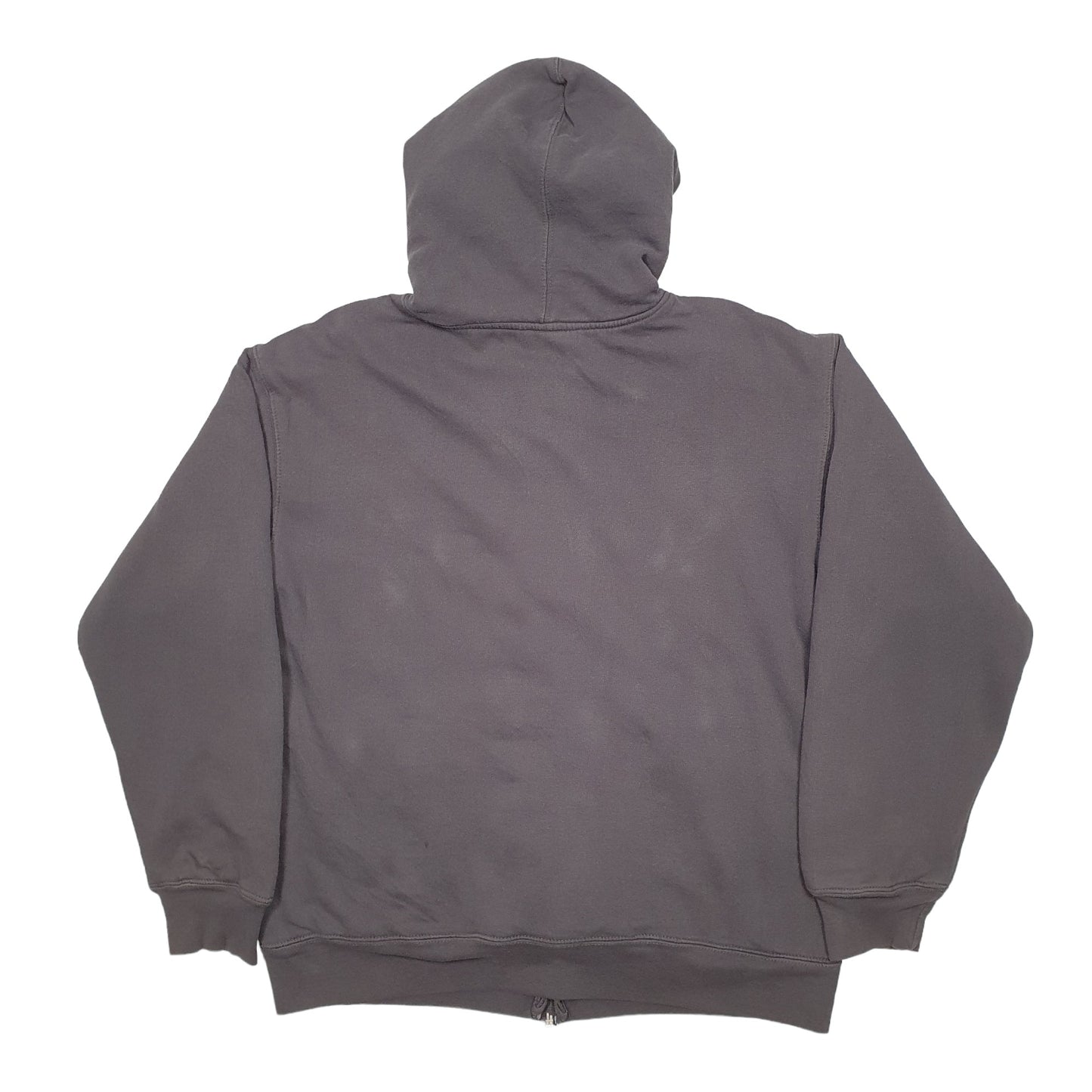 Mens Grey Dickies Spellout Full Zip Jumper