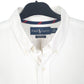 Mens White Ralph Lauren Oxford Stoney Creek Golf Club Long Sleeve Shirt