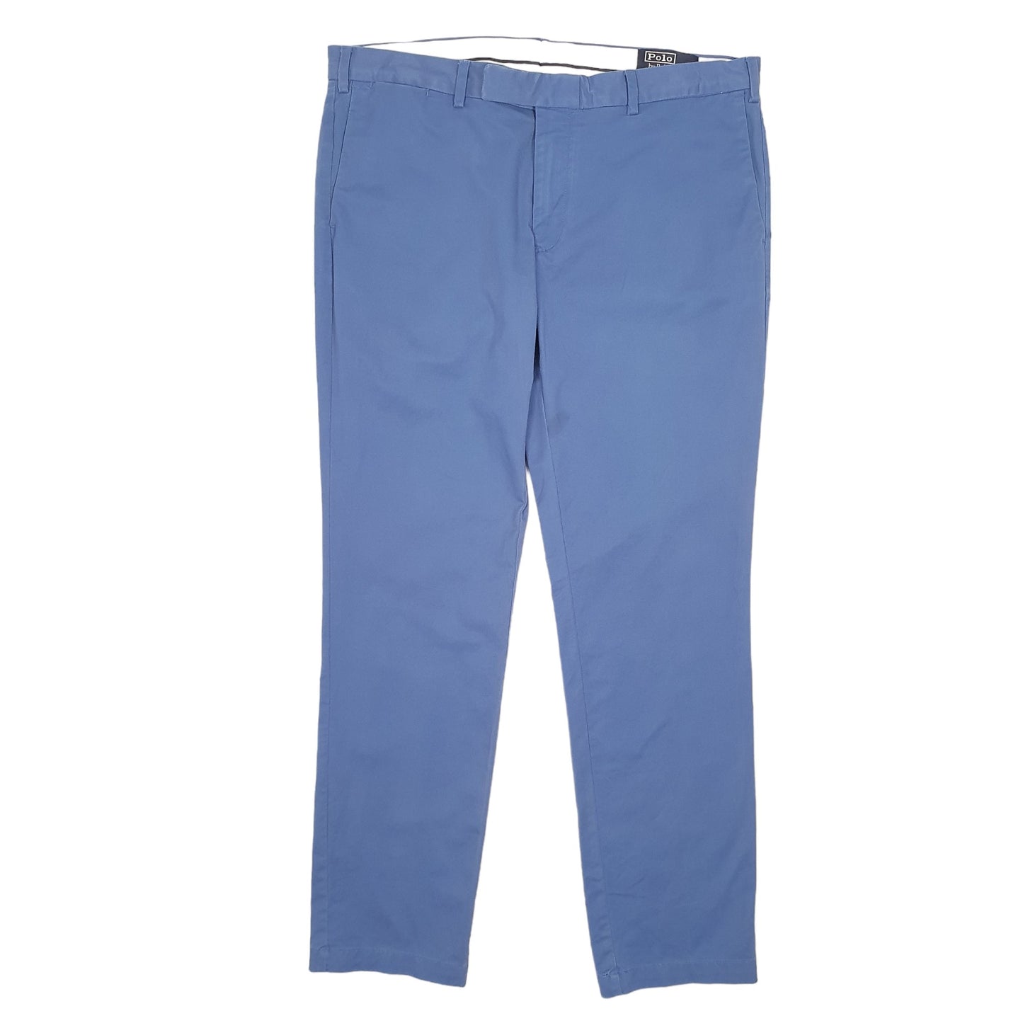 Mens Blue Polo Ralph Lauren Stretch Custom Chino Trousers