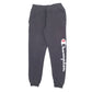 Mens Black Champion Spellout Jogger Trousers