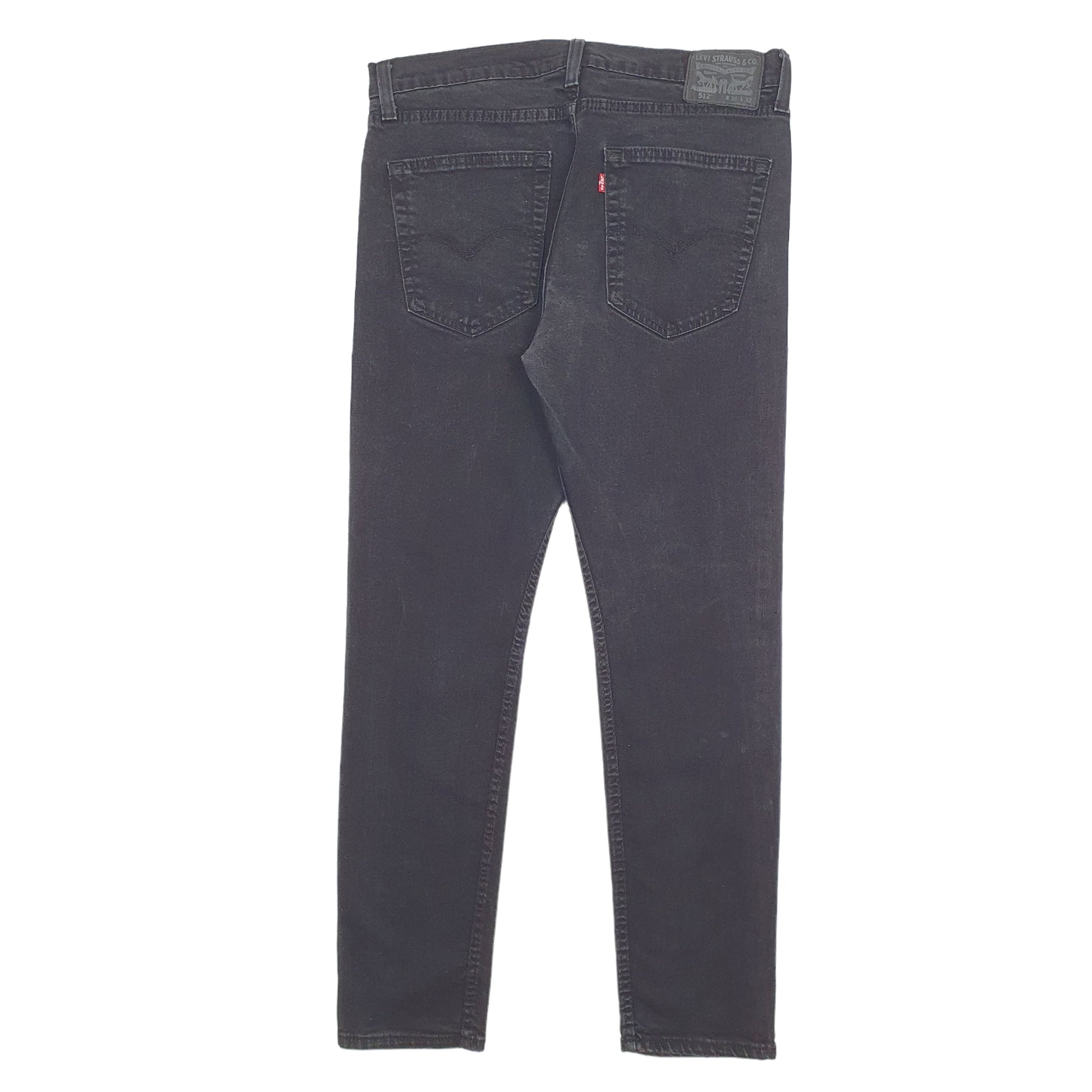 Mens Black Levis  512 JeansW36 L32