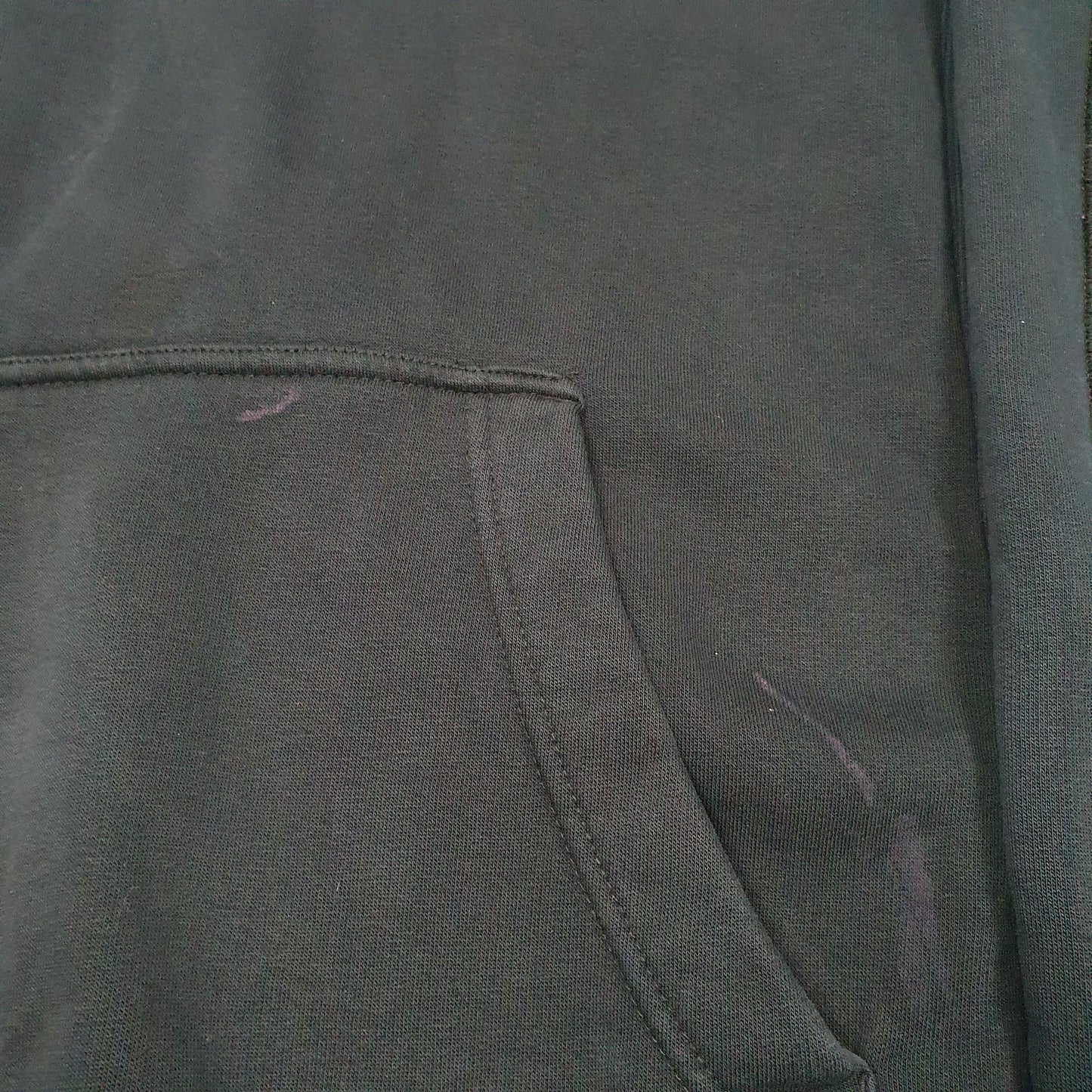 Mens Black Adidas Spellout Hoodie Jumper