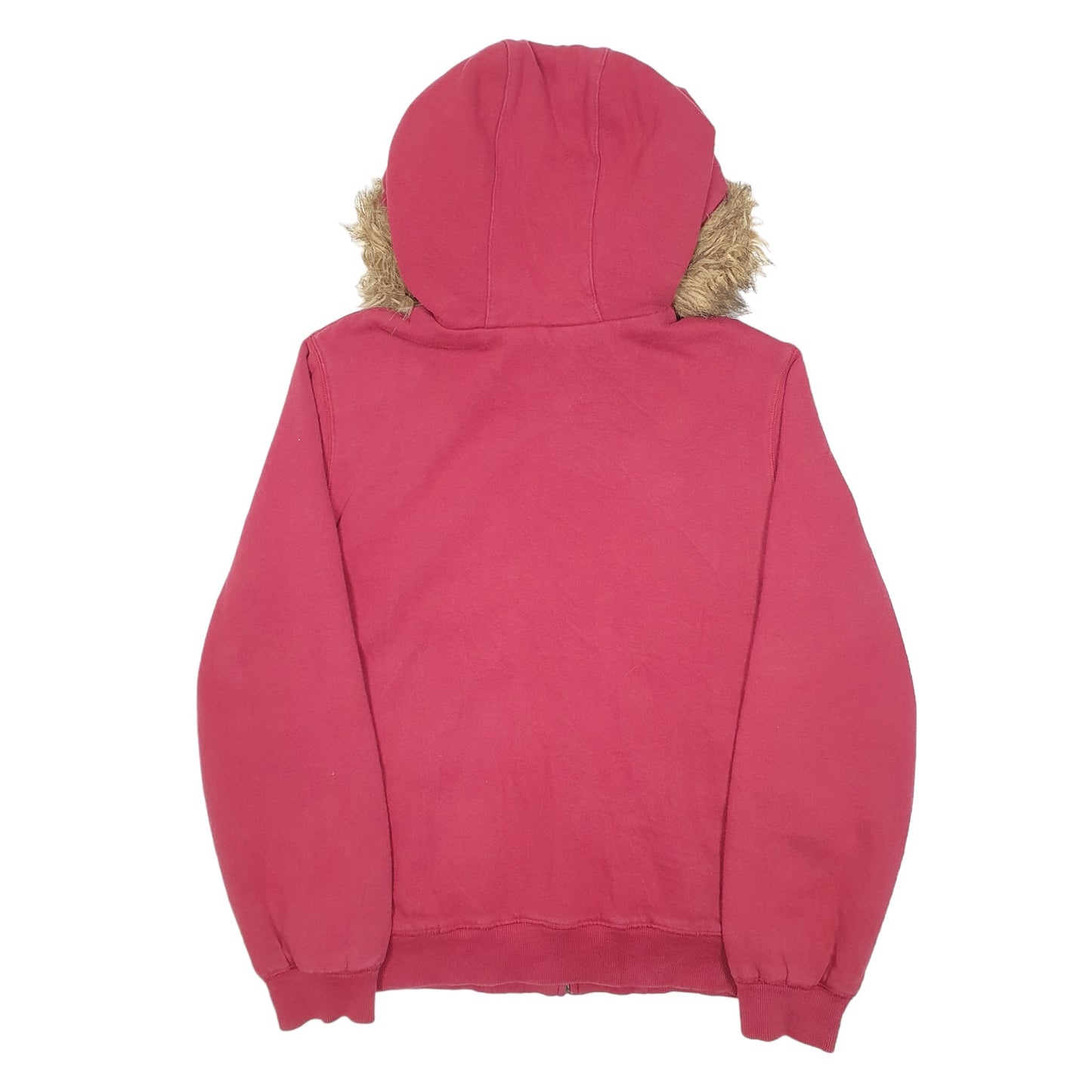 Womens Burgundy NFL Redskins American Football Fleece Lined Full Zip Jumper