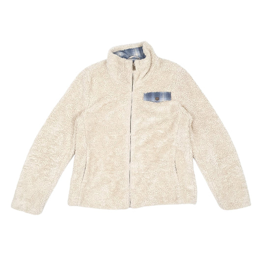 Womens Beige Pendleton  Full Zip Jumper