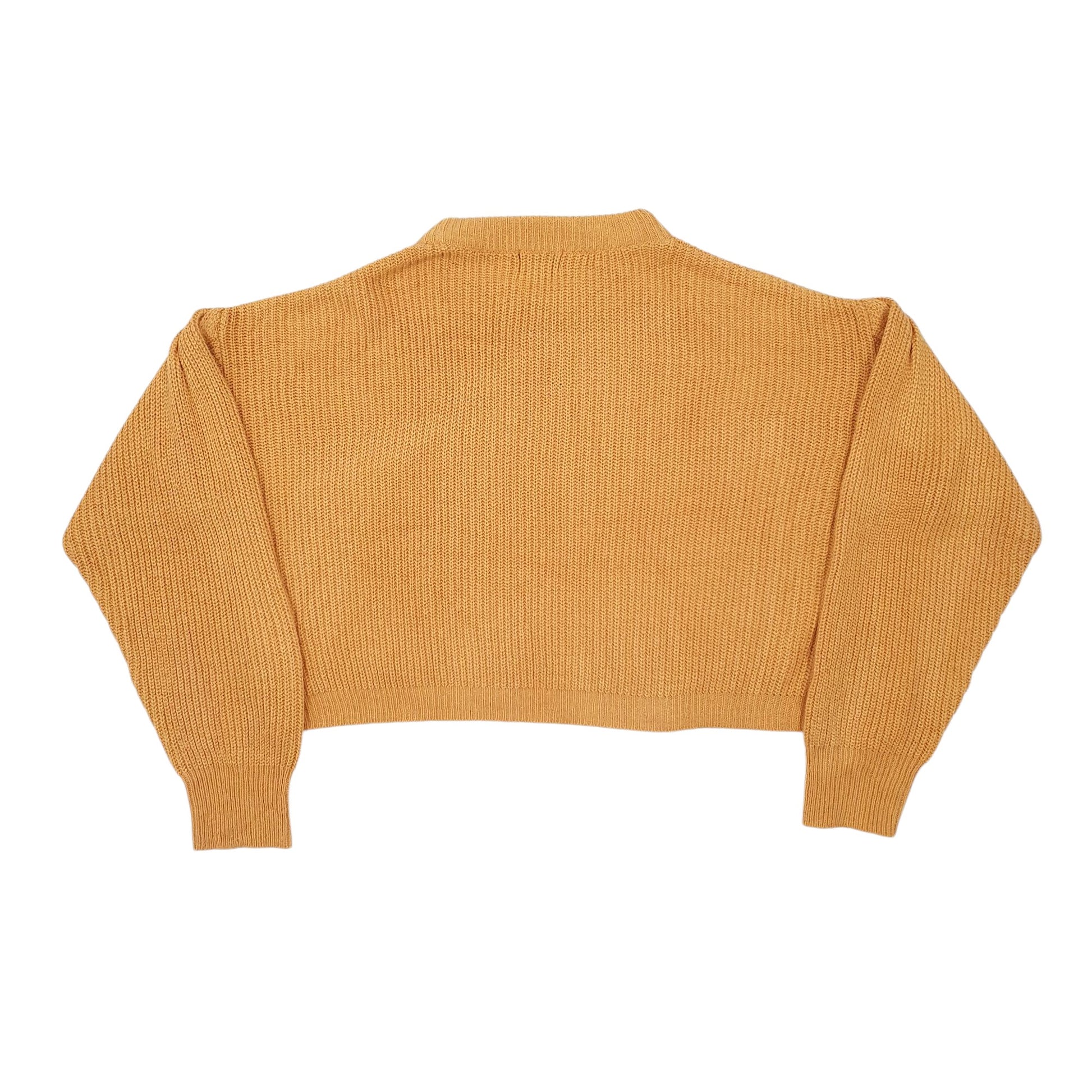 Womens Orange Ardene Knit Crewneck Jumper