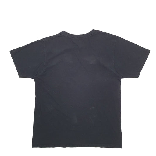 Mens Black Adidas Spellout Short Sleeve T Shirt