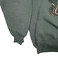 Mens Green Jerzees Deer Made In USA Crewneck Jumper