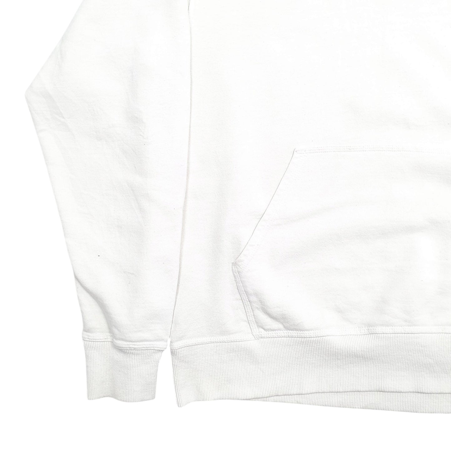Mens Cream Champion Spellout Hoodie Jumper