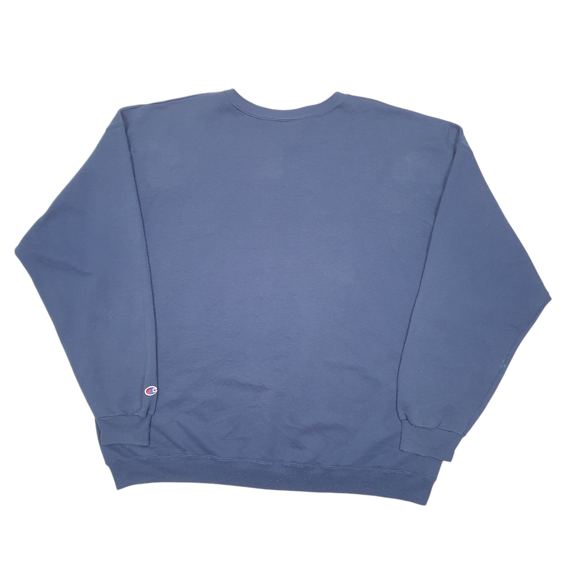 Mens Navy Champion Vintage 90s Crewneck Jumper