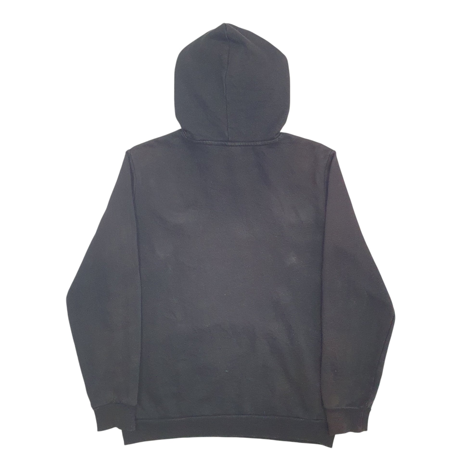 Mens Black Puma Spellout Hoodie Jumper