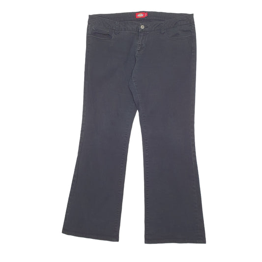 Womens Black Dickies Stretch Fit Chino Trousers