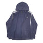 Mens Navy Adidas  Full Zip Jumper