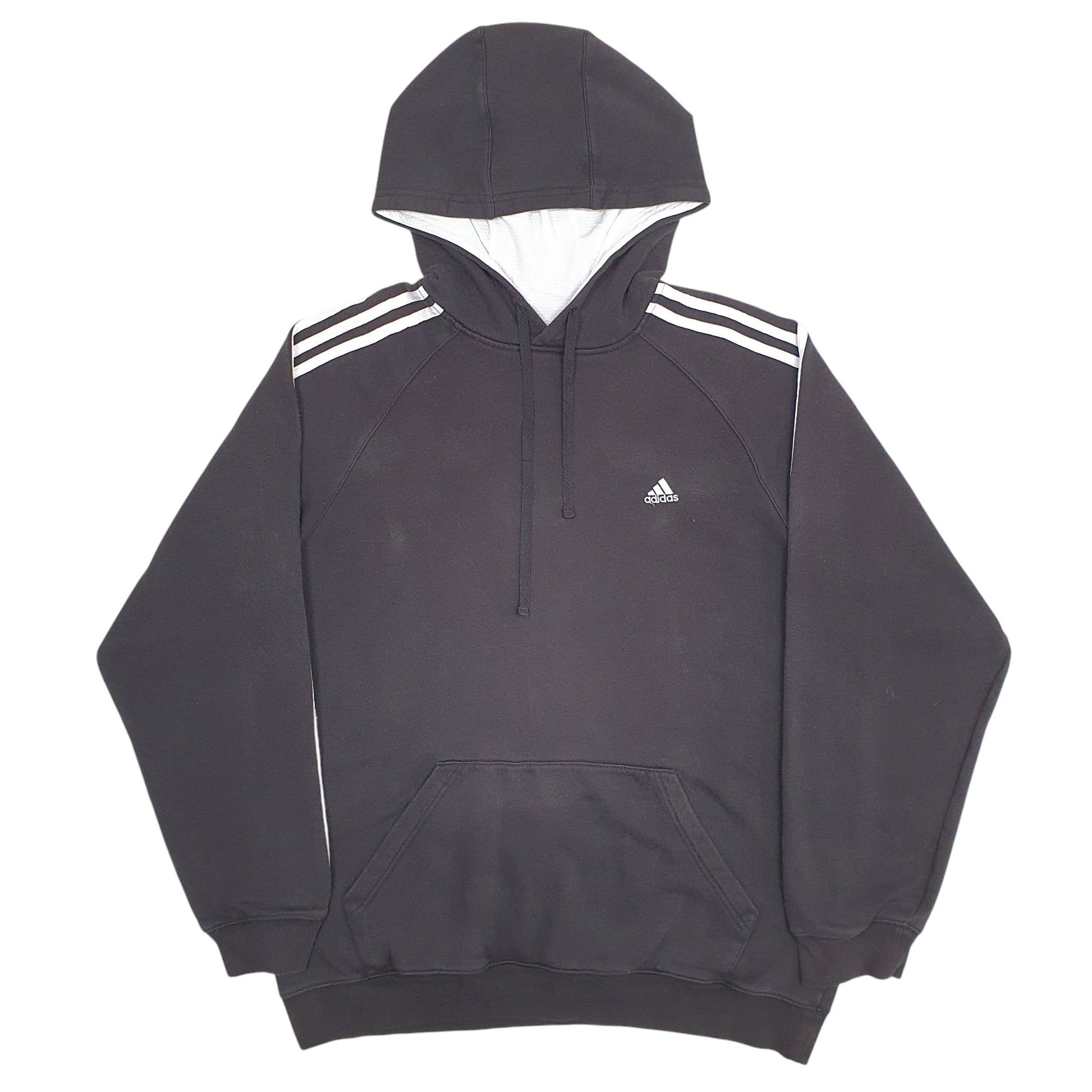 Mens Black Adidas  Hoodie Jumper