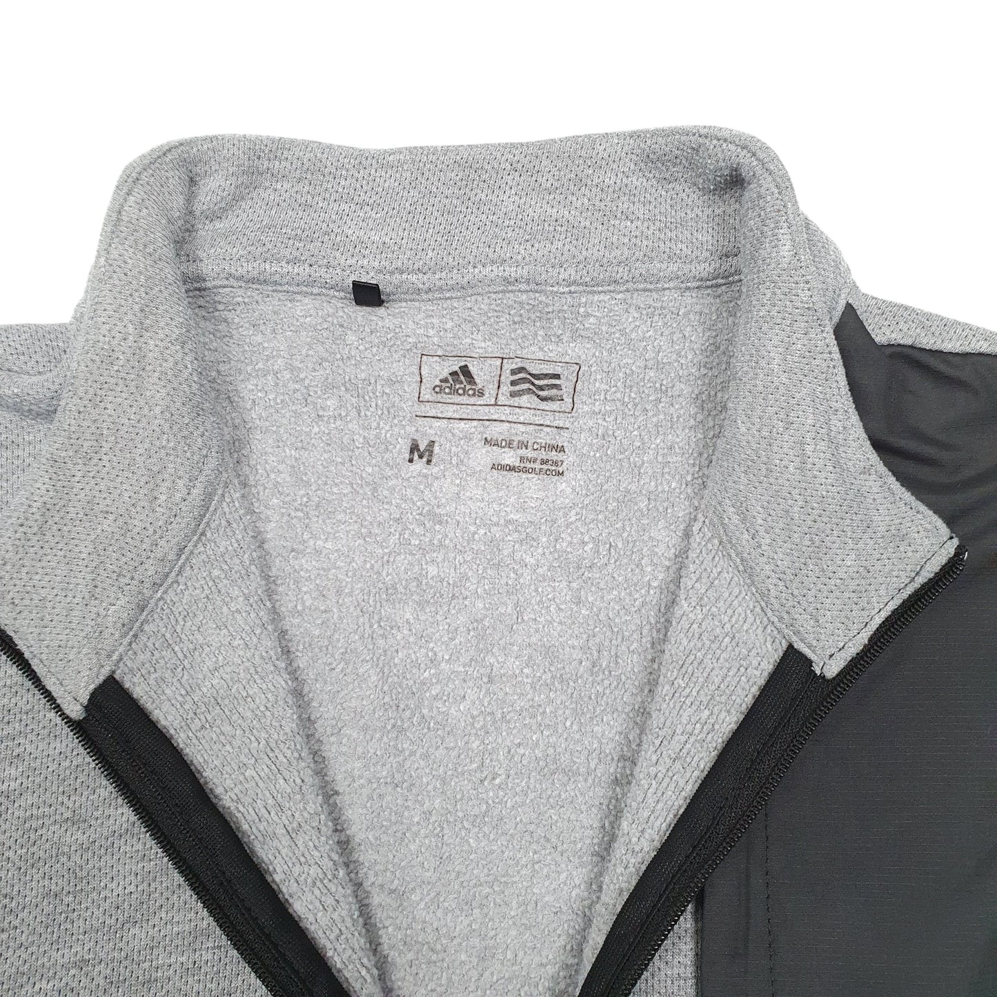 Mens Grey Adidas DCM Ventors Quarter Zip Jumper