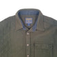 Mens Olive Woolrich Hunting Shooting Overshirt Cruiser  Coat