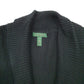 Womens Black Lauren Ralph Lauren Knit Buckle Cardigan Petite Shawl Jumper